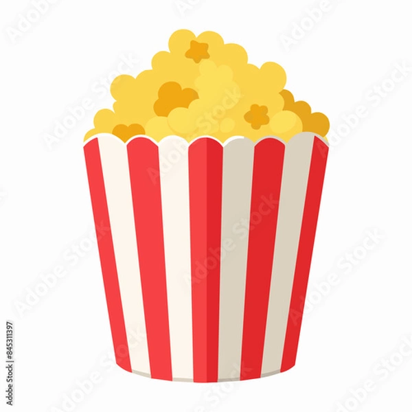 Obraz popcorn in a bucket