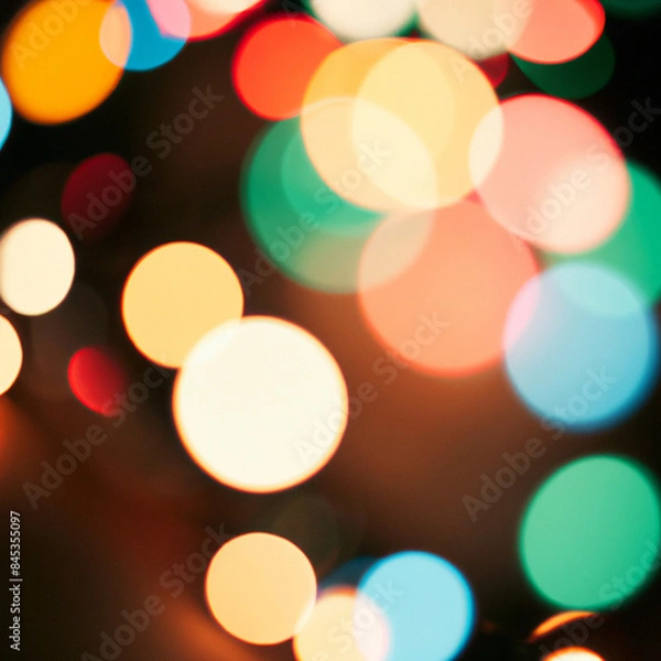 Fototapeta abstract background with bokeh
