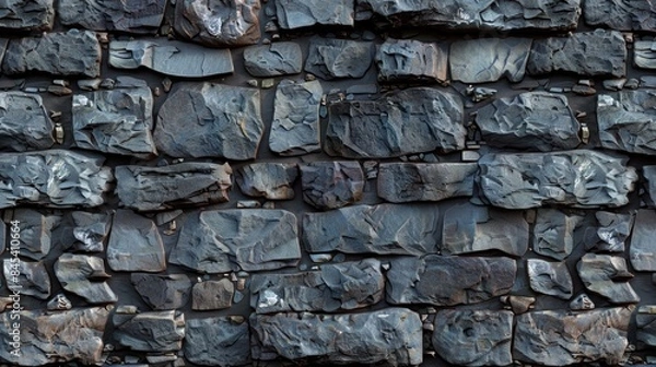 Fototapeta Stone cladding texture for blackground