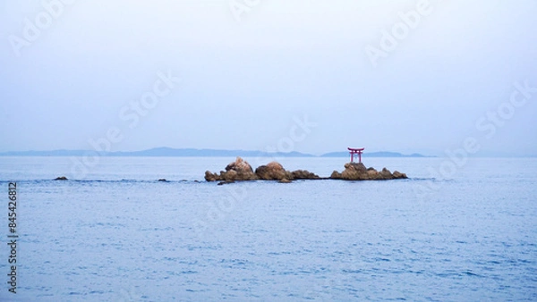 Fototapeta 大分県杵築市の奈多海岸