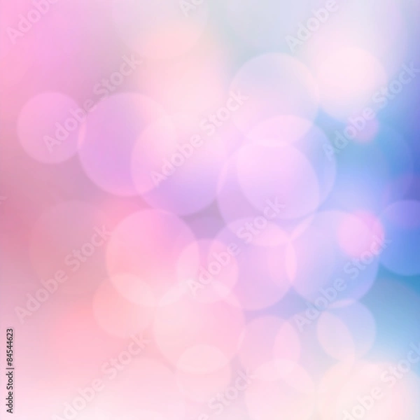 Fototapeta Blurry soft background with bokeh effect