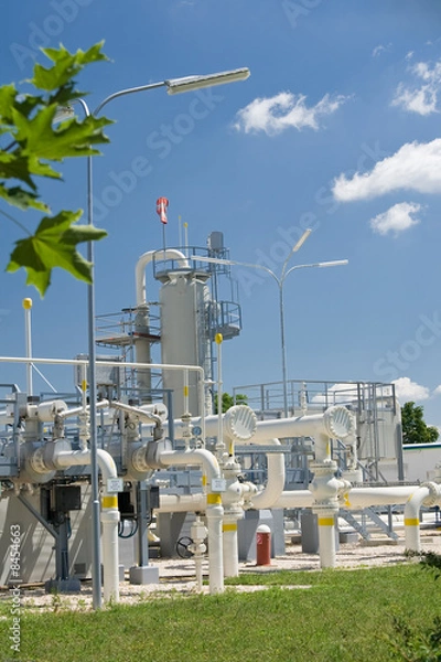 Obraz Gasanlage