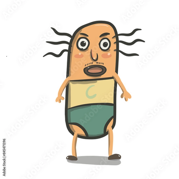 Obraz cartoon zombie