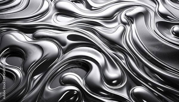 Fototapeta 流体のイラスト