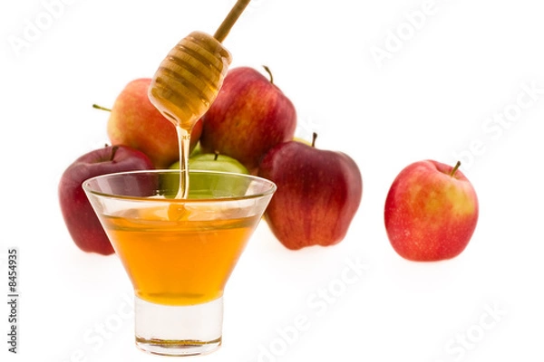Obraz honey and apple