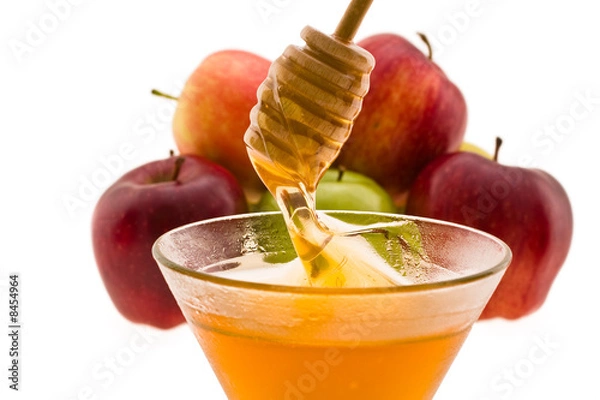 Obraz honey and apple
