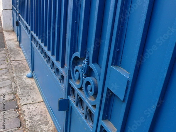 Obraz wrought iron door