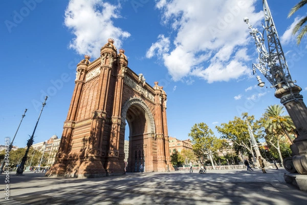 Obraz Arc de Triomf, Barcelone, Spain