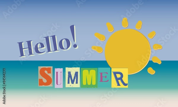 Obraz Hello Summer