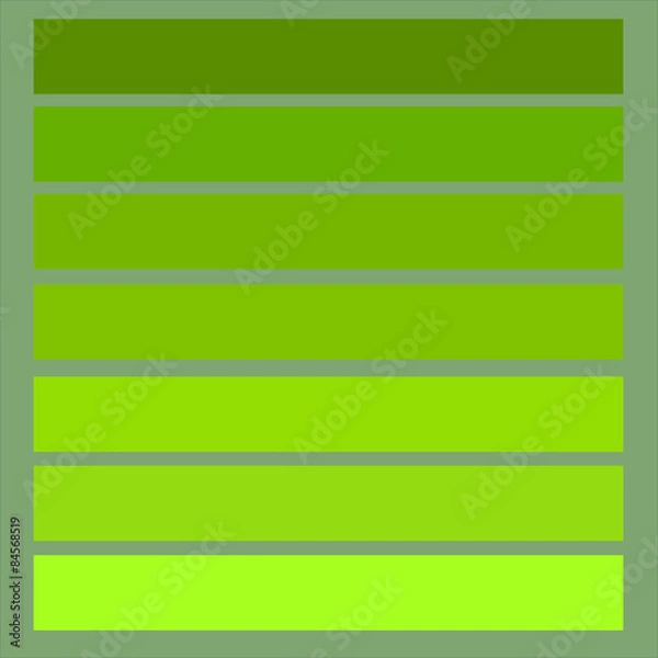 Obraz Green Stripes