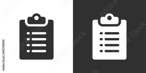 Obraz Task list guideline sign icon vector illustration design