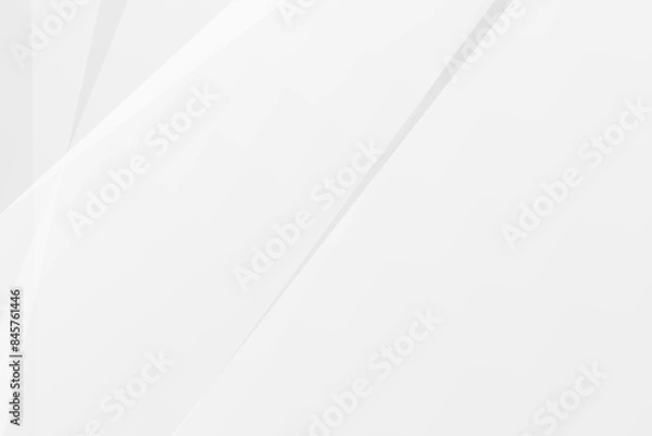 Fototapeta Abstract white and grey on light silver background modern design. Vector illustration eps 10.