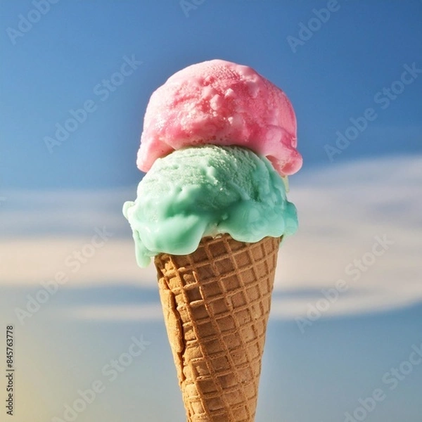 Obraz ice cream cone