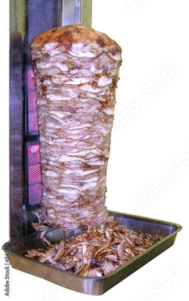Obraz dönerfleisch am spieß