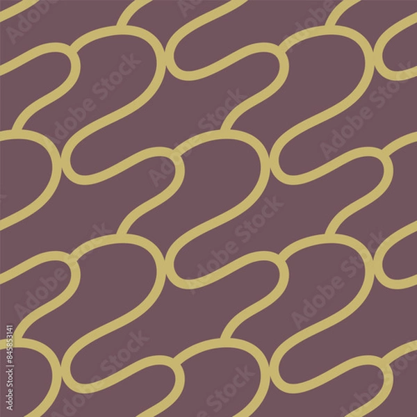 Obraz Seamless abstract pattern. Vector illustration.