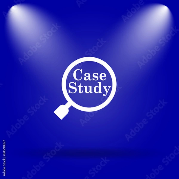 Obraz Case study icon
