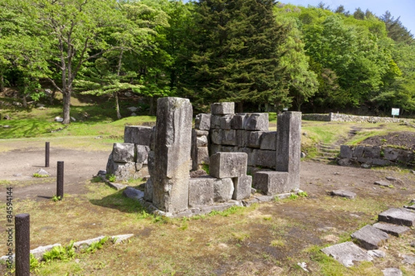 Obraz 橋野高炉跡　三番高炉（岩手県釜石市）