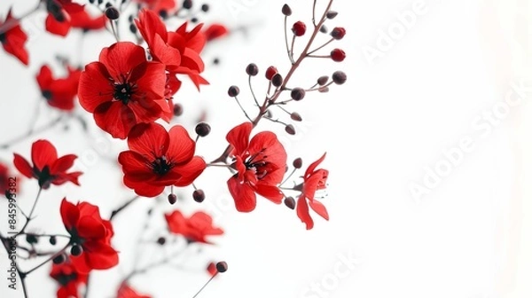 Obraz RED FLOWERS. png