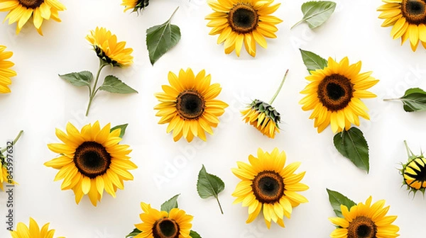 Obraz SUNFLOWERS. png