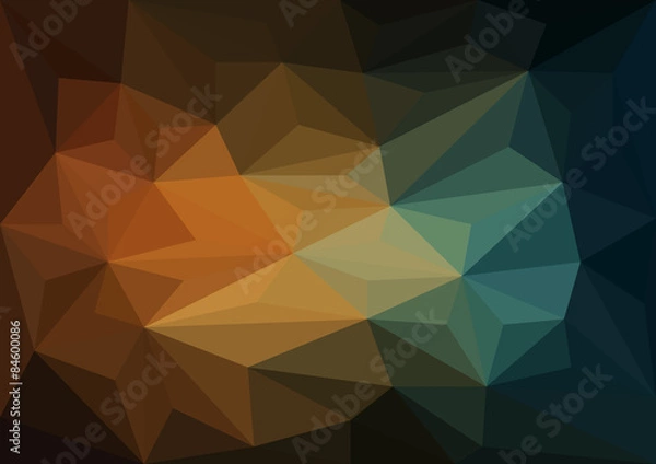Obraz abstract geometric background