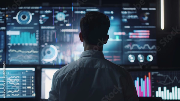 Fototapeta Análisis Estratégico: Dominando los Datos en el Mundo de los Negocios
