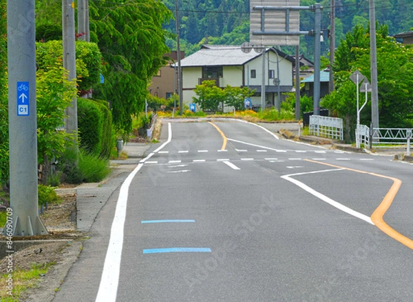 Obraz 自転車走行指導帯