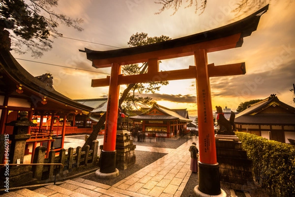 Fototapeta Świątynia Fushimi Inari Taisha