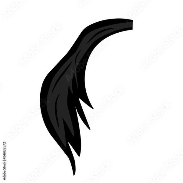 Obraz Horse tail icon Vector