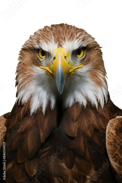 Fototapeta Isolated PNG Eagle Bird, GENERATIVE AI