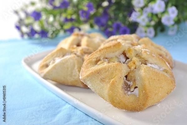 Obraz ciastko z jabłkiem