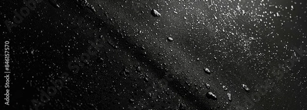 Fototapeta Black texture background. Grainy black background
