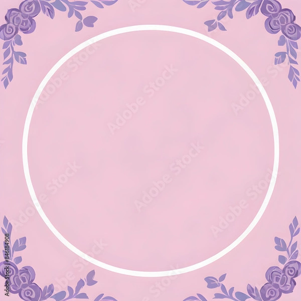 Fototapeta 보라색 장미 배경