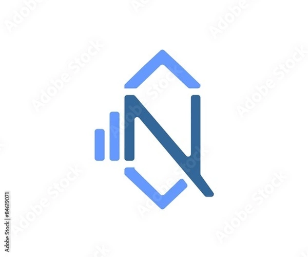 Fototapeta Up Down Graphic