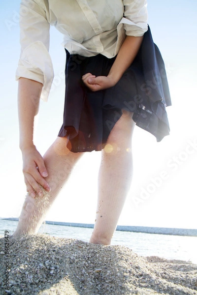 Fototapeta 女子高生の夏