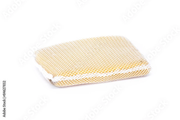 Obraz old dishwashing sponge