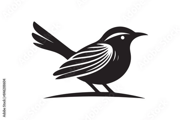 Fototapeta Adobe Illustrator Artwork. Bird illustration.