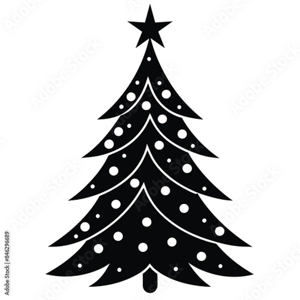 Fototapeta Christmas tree