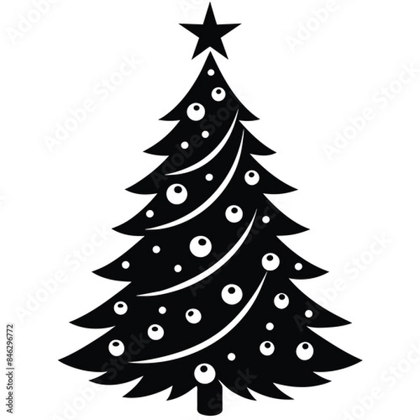 Fototapeta Christmas tree