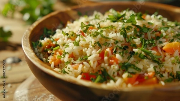 Obraz rice with vegetables
