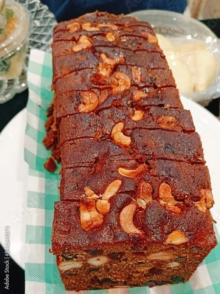 Obraz Cake with nut