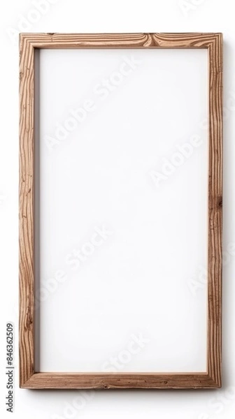 Obraz wooden frame empty modern design