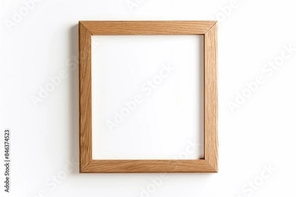 Obraz wooden frame empty modern design