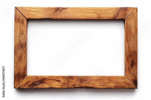 Obraz Wooden frame empty modern design