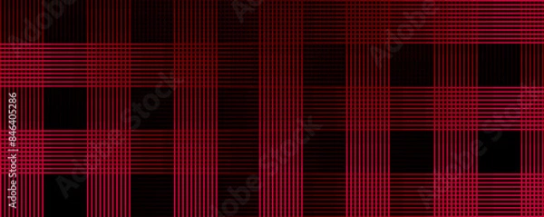 Fototapeta checkered pattern outline background. light red plaid outline pattern vector concept. vector design.
