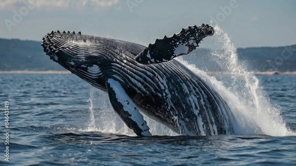 Obraz humpback whale tail