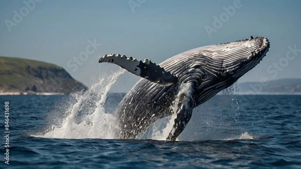 Obraz humpback whale tail
