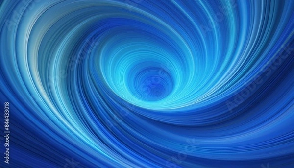 Fototapeta Creative blue vortex background