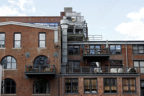 Obraz Denver street view building