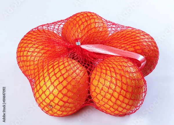 Obraz packaging of oranges