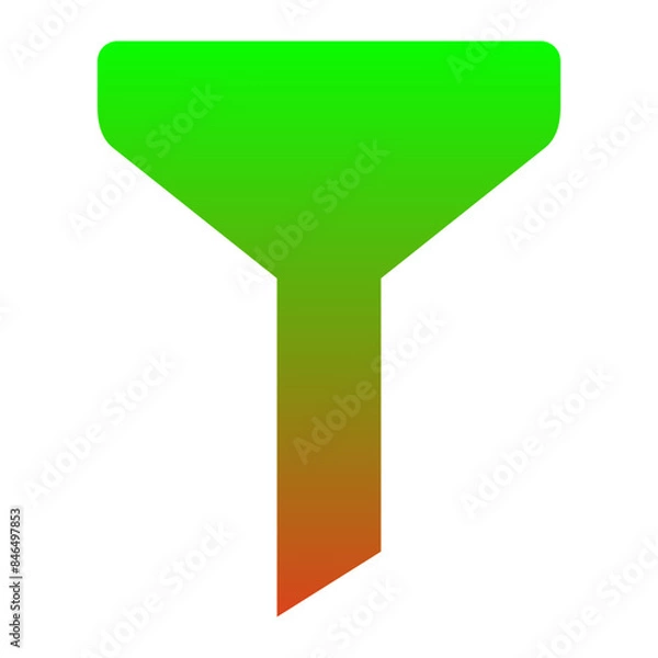 Fototapeta Funnel Icon